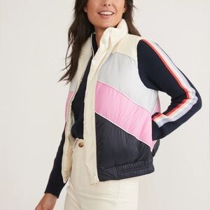 NWT Marine Layer Archive Antuco Reversible Down Puffer Vest size S